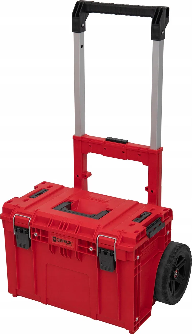Qbrick QBRICK PRIME tool box with wheels RED