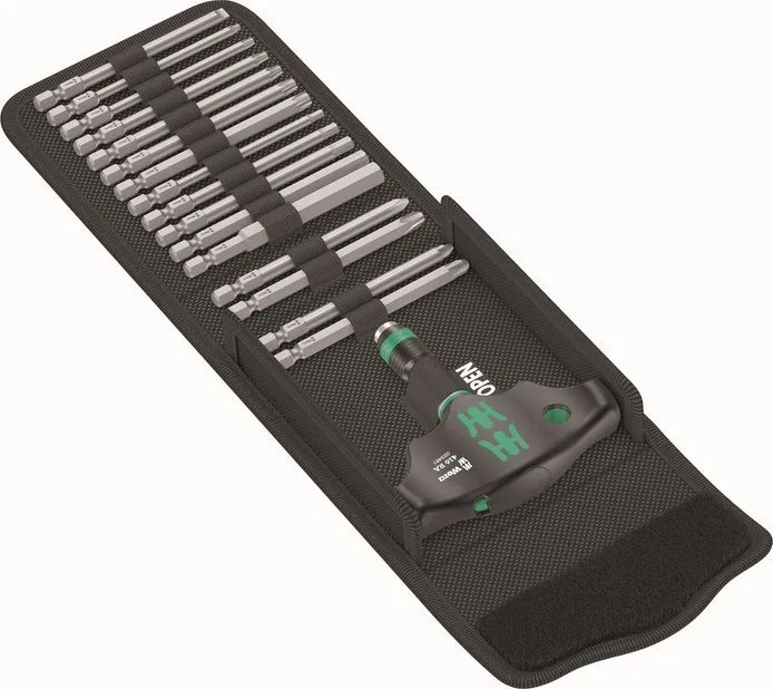 Wera ZESTAW KRAFTFORM  KOMPAKT 400 RA, SET 1, 17 CZ.