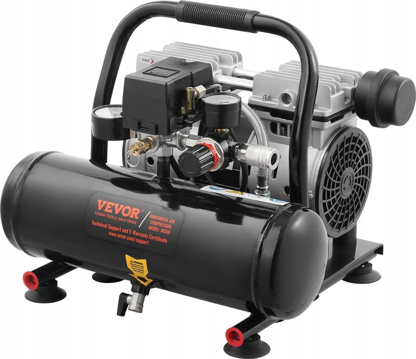 Przenośny Kompresor Powietrza 750 W 4 L