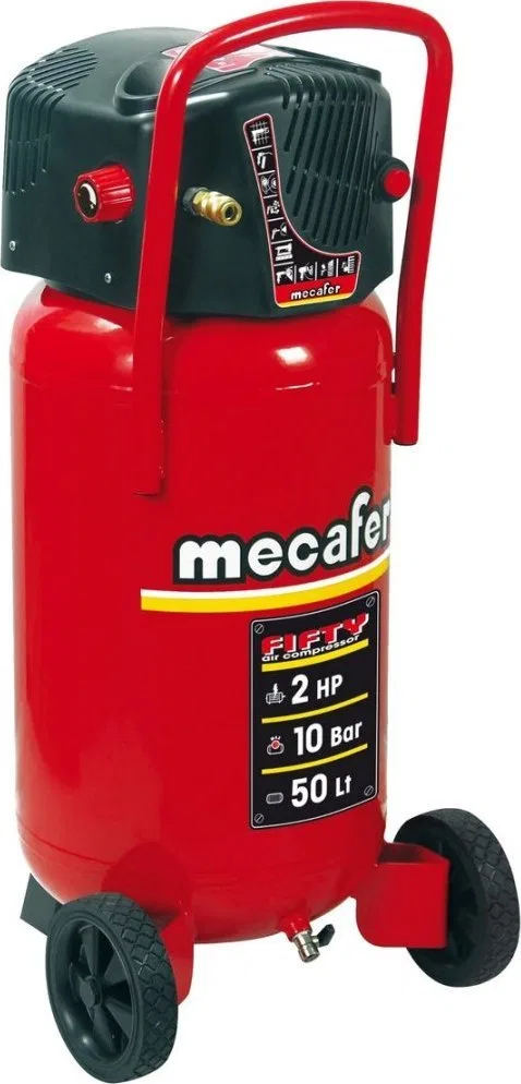 Sprężarka Mecafer Kompresor Powietrza MECAFER FIFTY Pionowy 1500 W 10 bar 50 L