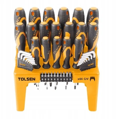 Screwdriver set 100 pcs. / Tolsen 20185