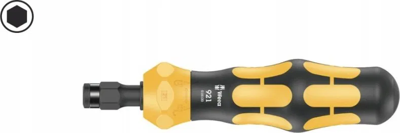 Wera WKRÄTAK UDAROWY 921 KRAFTFORM PLUS, SERIA 900, 1/4' X 163.5