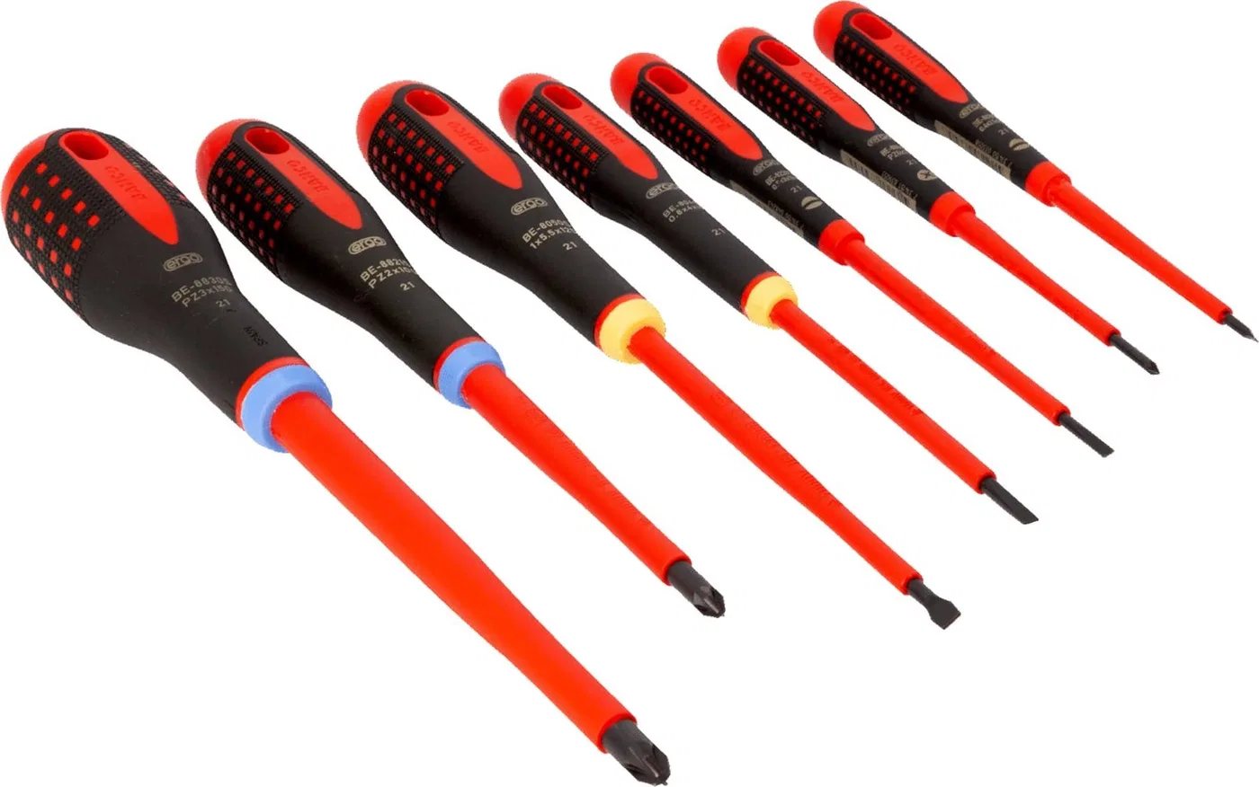 Bahco Wkrętak izolowany ERGO, Pozidriv 2x150 mm BAHCO