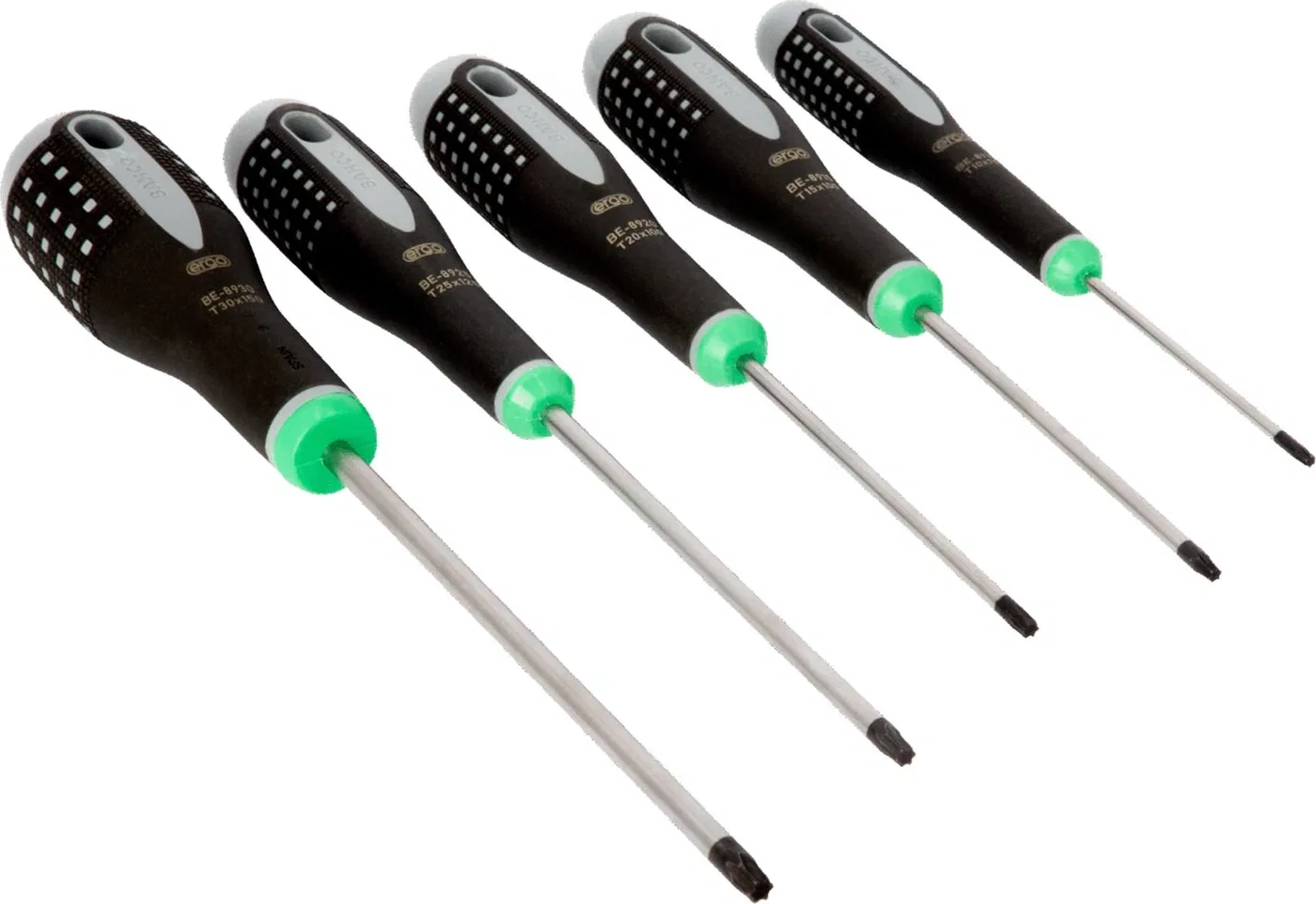 Bahco Bahco Atsuktuvų rinkinys ERGO™ 5 vnt - T10/T15/T20/T25/T30