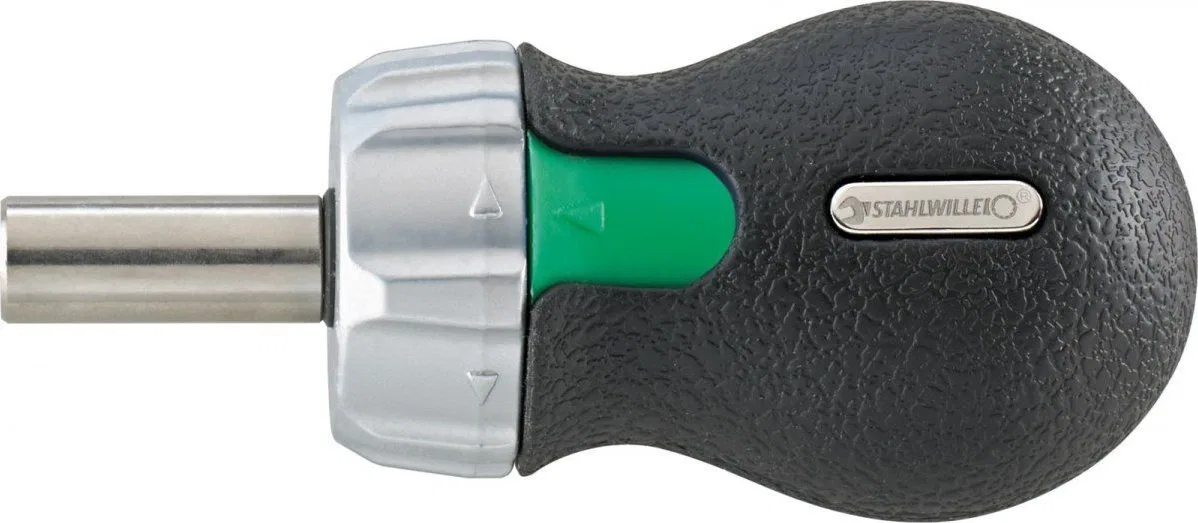 Stahlwille Rękojeść grzechotkowa krótka do końcówek typu BIT 1/4", wewn. 6-kąt