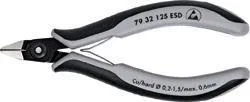Knipex Szczypce tnące boczne ESD dla elektroników, precyzyjne KNIPEX