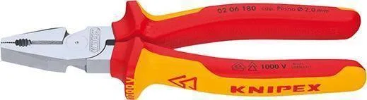 Knipex Szczypce uniwer. o zwieksz. przelozeniu 0206 VDE 225mm