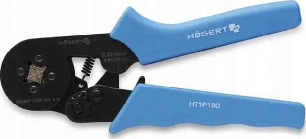 Högert Technik Szczypce do zaciskania tulejek kablowych