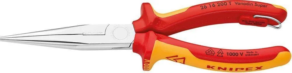 Knipex Szczypce płasko-okrągłe VDE TT 200mm