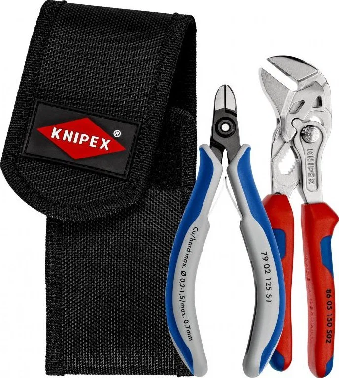 Knipex KNIPEX cable tie cutting set in Beltpack