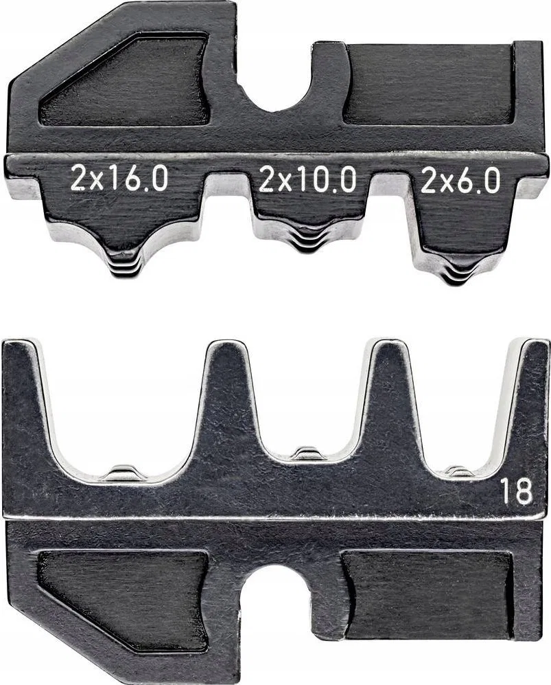 Knipex KNIPEX Crimping Die for twin wire ferrules