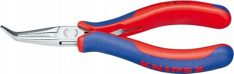 Knipex szczypce wydłużone wygięte 145mm (3582145)