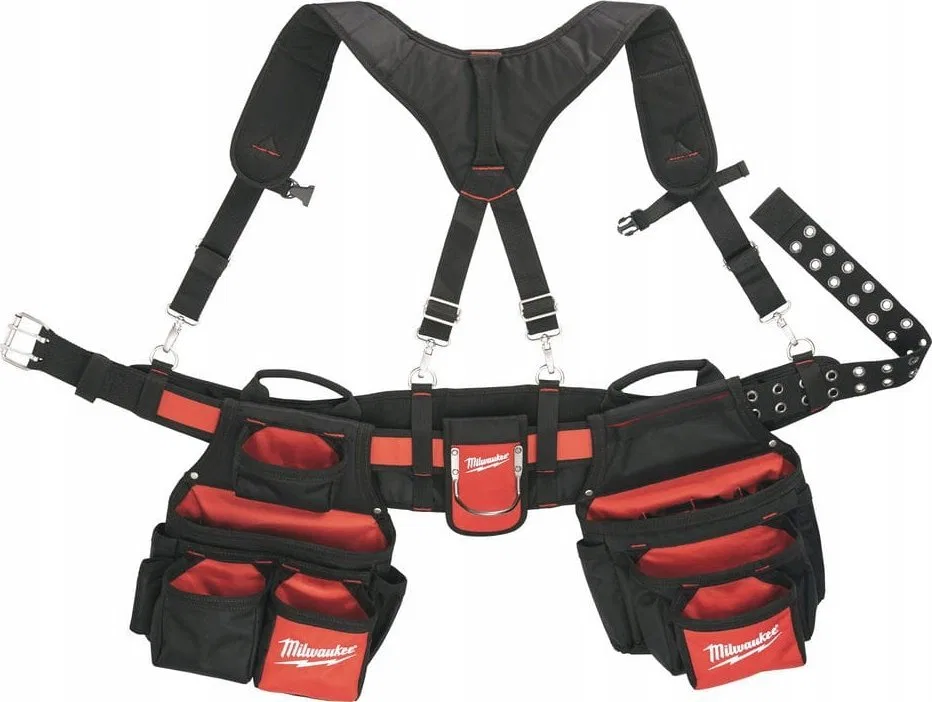 Milwaukee MILWAUKEE TOOL BELT WITH HARNESS.