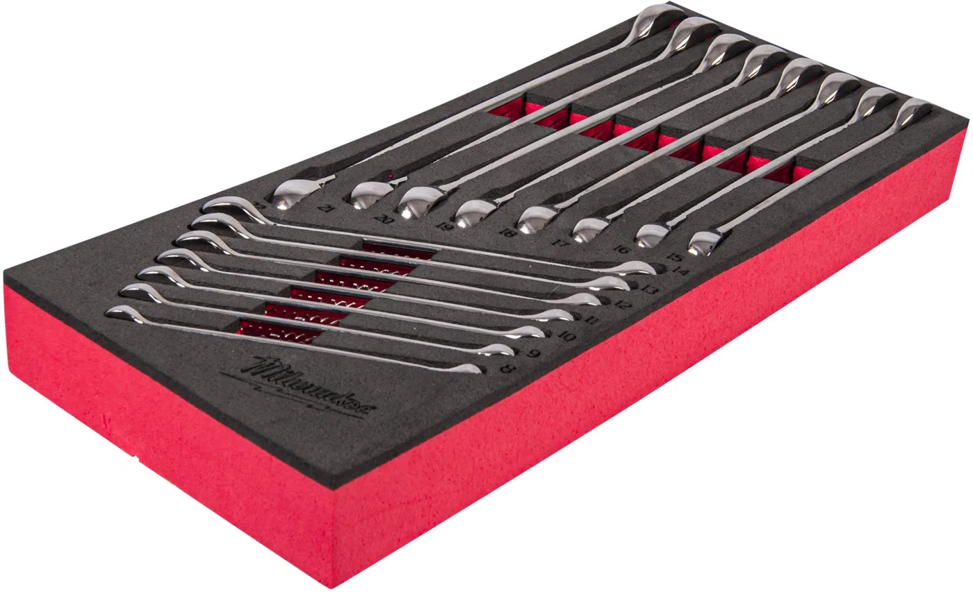 MILWAUKEE FOAM INSERT WITH BENT KEYS 9pcs. %%%