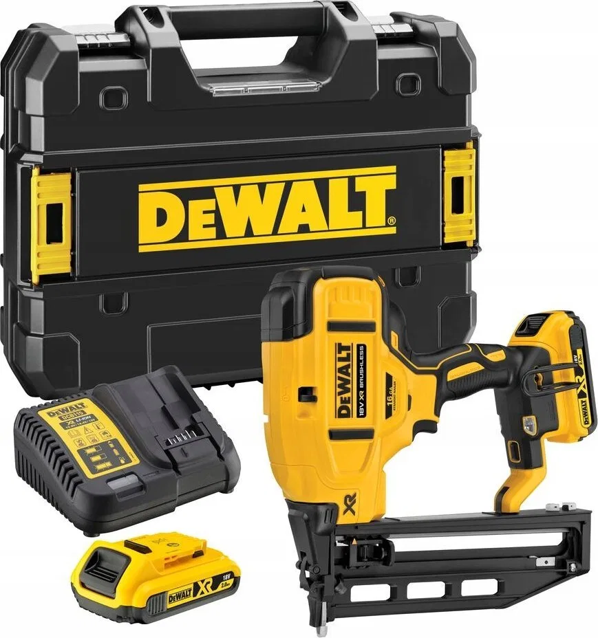 Dewalt DEWALT. NAILER 18V   DCN662D2 16Ga 32-64mm 2x2.0Ah BL CASE