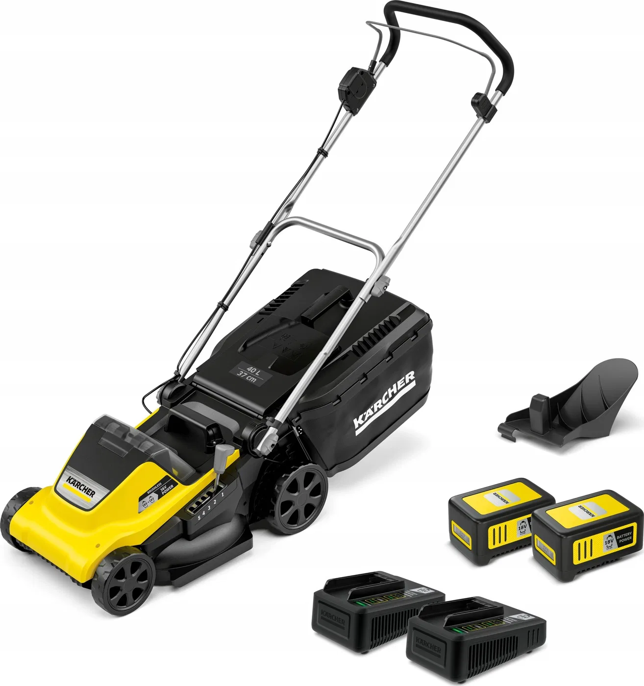 Kosiarka akumulatorowa Karcher Kärcher  LMO 4-18 Dual Battery Set 1.445-421.0