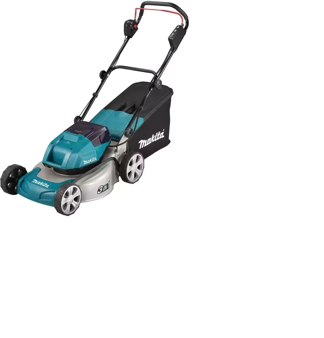 Cordless lawn mower 2X18V, 46cm, 2x6.0Ah,DC18RD,BL, Makita