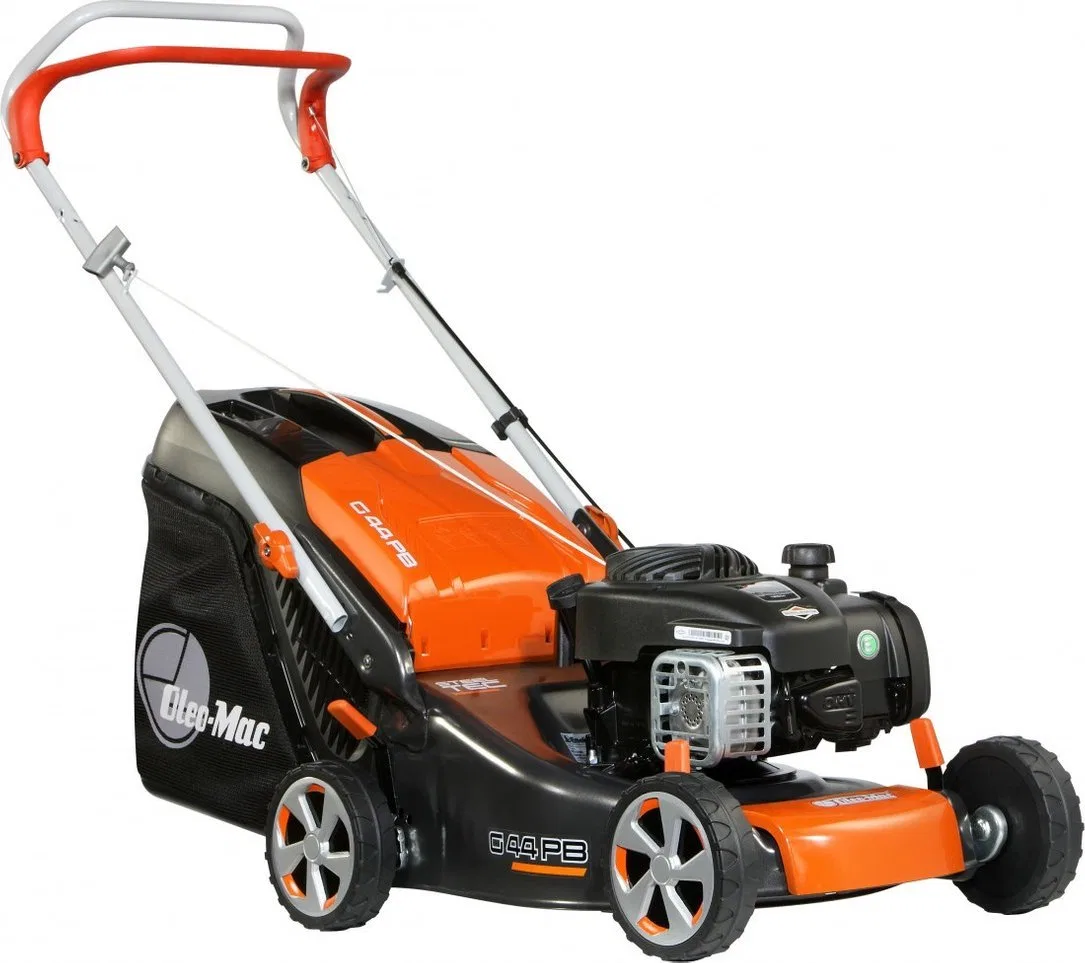 Kosiarka spalinowa Oleo-Mac OLEO MAC G44 PB Comfort KOSIARKA SPALINOWA DO TRAWY B&S Briggs & Stratton METALOWA OBUDOWA 3.5KM 100