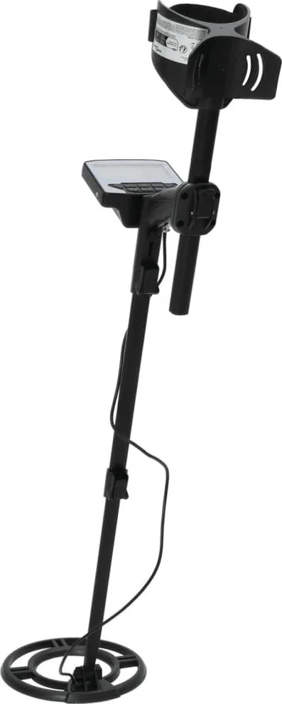 vidaXL Wykrywacz metali z funkcją Pinpoint, 18 cm