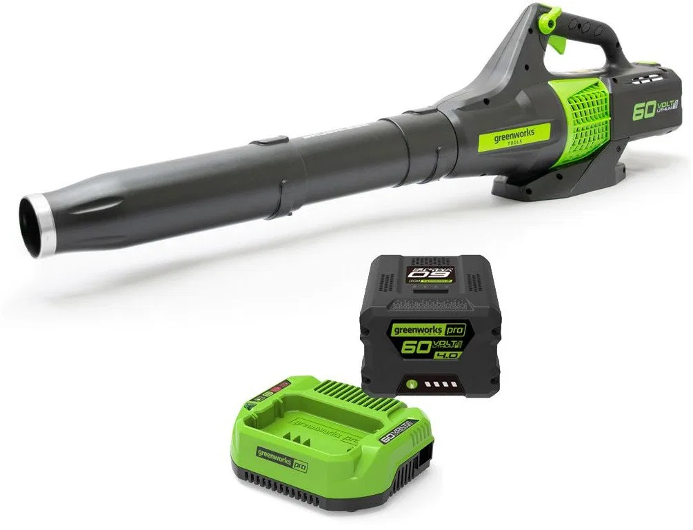 Greenworks 60V Dmuchawa Greenworks GD60ABK4 zestaw