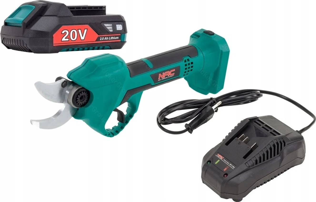 Sekator NAC Sekator do gałęzi PRB-BL-LI-20V NAC Akumulatorowy + Akumulator 2,0 Ah + Ładowarka
