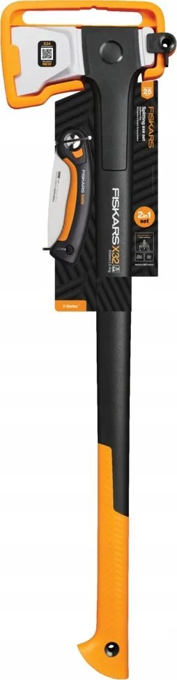 Fiskars FISKARS SIEKIERA ROZŁUPUJĄCA X32 X-SERIES OSTRZE L + PIŁA SKŁADANA
