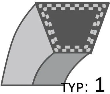 Pasek Mtd /Cub Cadet/ Napęd Nowe Modele /15,8X2330/ A-7543001