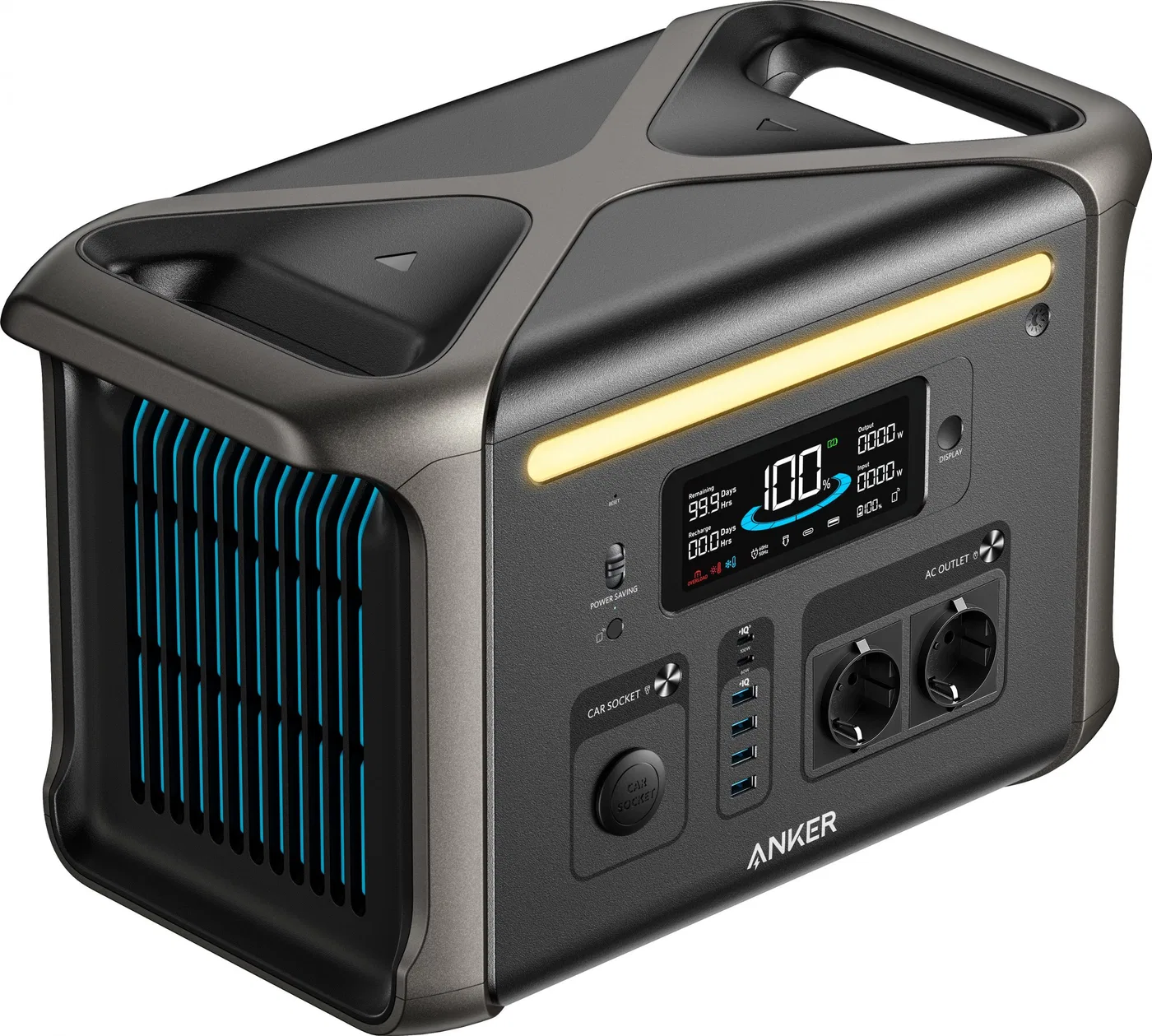 Anker Anker Portable Power Station 1536Wh, 1800W | SOLIX F1500