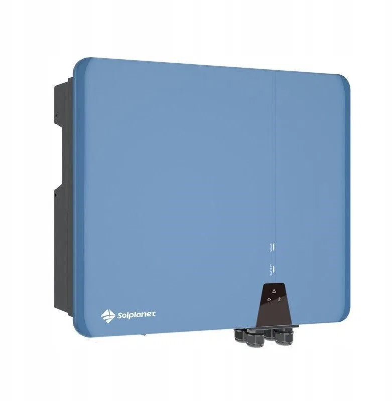 Falownik hybrydowy Solplanet ASW08kH-T2, 3-fazowy, 8kW, 2 MPPT, rozłącznik DC, komunikacja WLAN/LAN i RS485, współpraca z bateri