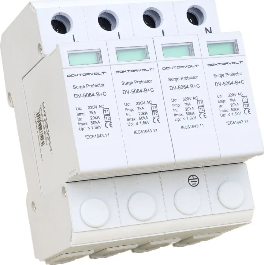 Doktorvolt Ogranicznik przepięć ochronnik 4P 20-50kA AC T1/T2 Doktorvolt 5064