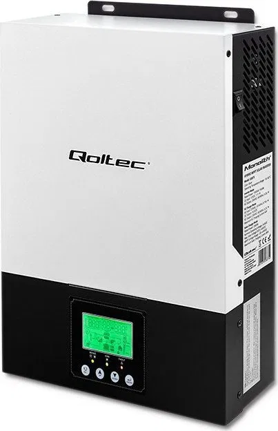 Qoltec Hybrydowy inwerter solarny Off-Grid 1.5kW | 80A | MPPT | Sinus