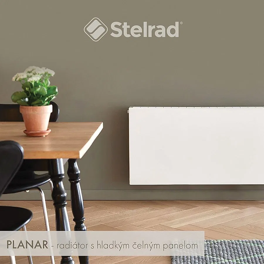 Caradon GRZEJNIK V22 300/1200DFF DESIGN FLAT FRONT Z ZAWIESZENIAMI 1115W LEWY