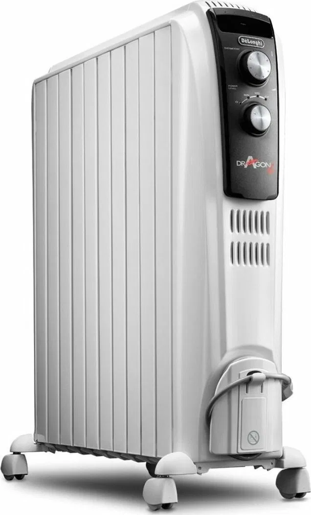 DeLonghi Grzejnik olejowy (10 żeberek) DeLonghi Biały 2500 W