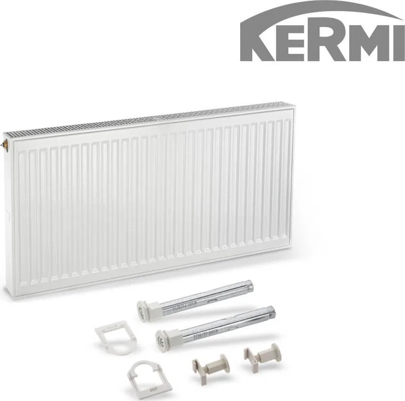 Grzejnik KERMI V 33/300/600  lewy Z ZAWIESZENIAMI 629WGrzejniki stalowe V33