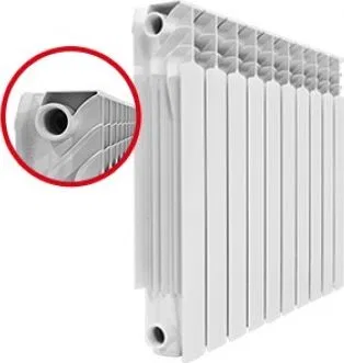 Gavia Grzejnik aluminiowy 350 (mały) 10 żeberek (04795-100-44)