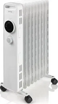 Grzejnik Gorenje Gorenje Heater OR2000M Grzejnik olejowy, 2000 W, Odpowiedni do pomieszczeń do 15 m, Biały