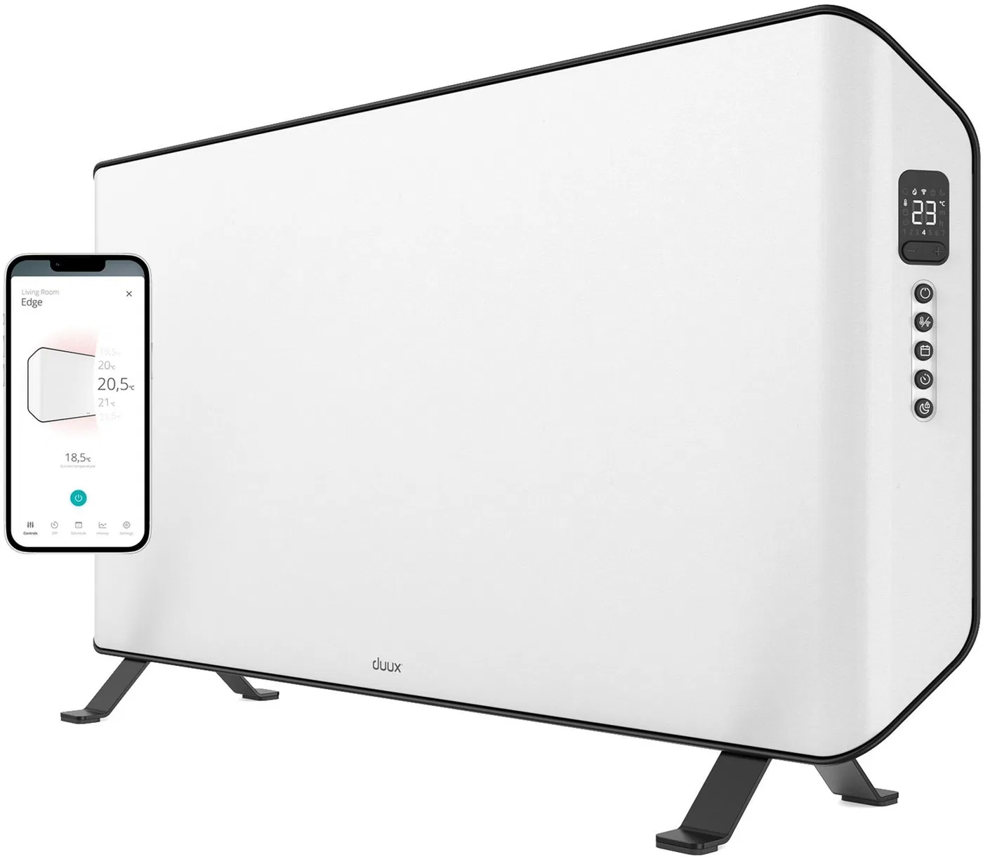 Grzejnik Duux Duux | Edge 2000 Smart Convector Heater | 2000 W | Suitable for rooms up to 30 m² | White | IP24