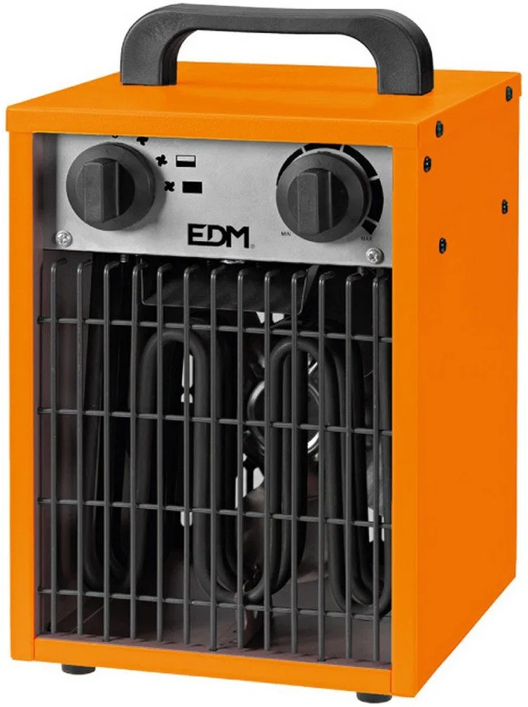 Grzejnik industrialny EDM 07096 Industry Series Pomarańczowy 2000 W