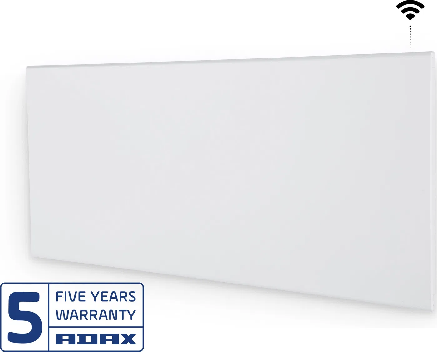 Grzejnik Adax ADAX Neo varmepanel med Wifi, 2000W, 230V, hvid, H: 327 mm, L: 1433 mm