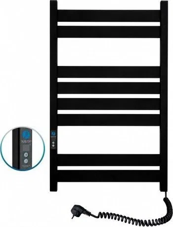 Grzejnik Navin Electric towel dryer Navin Largo 500*800 Digital right black 12-244052-5080