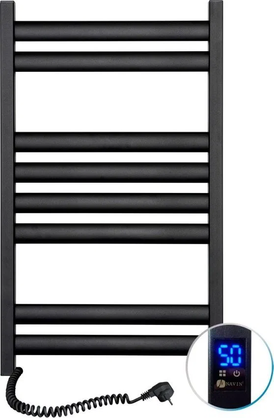 Grzejnik Navin Electric towel dryer Navin Elipse 500*800 Sensor left black 12-245153-5080