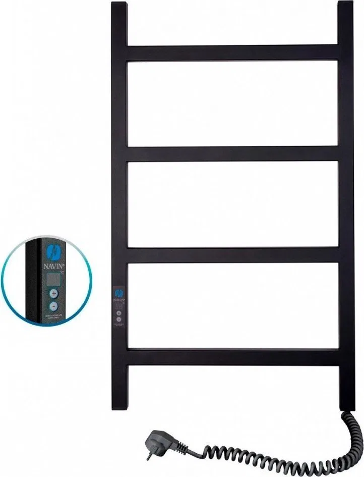 Grzejnik Navin Electric towel dryer Navin Nordic 500*800 Digital right black 12-241052-5080