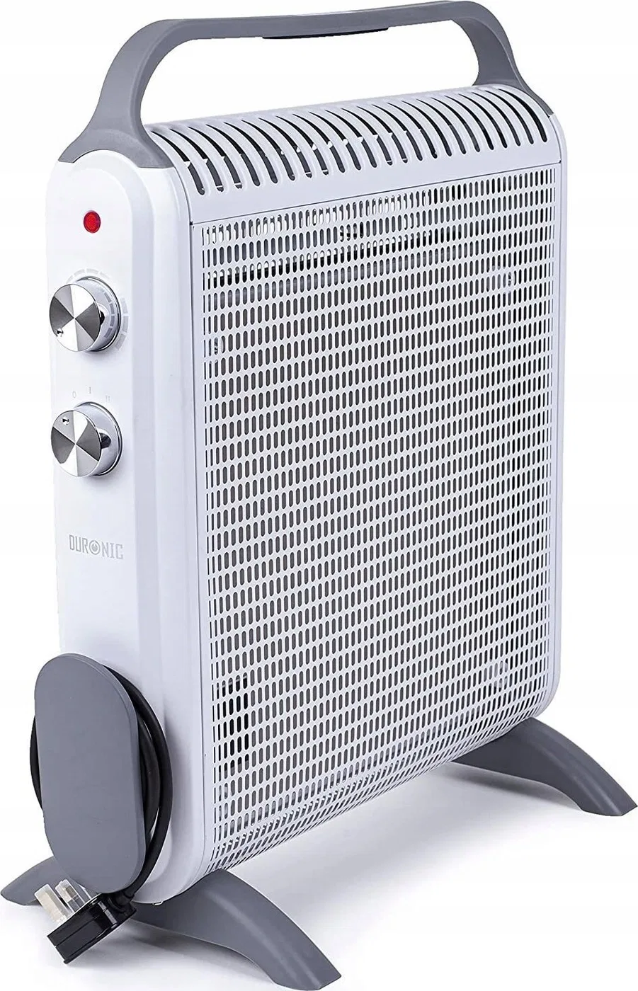 Grzejnik Duronic Duronic HV180 Grzejnik elektryczny przenośny 1800W z termostatem w technologi mika bezolejowy 2 programy grzewc