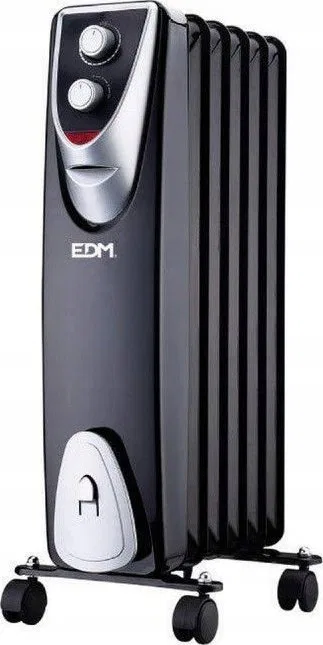 Grzejnik EDM Grzejnik EDM Black Edition Czarny/Szary 1000 W