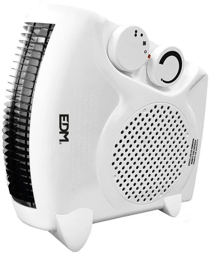 Grzejnik EDM 07205 Biały 1000 - 2000 W Kompaktowe
