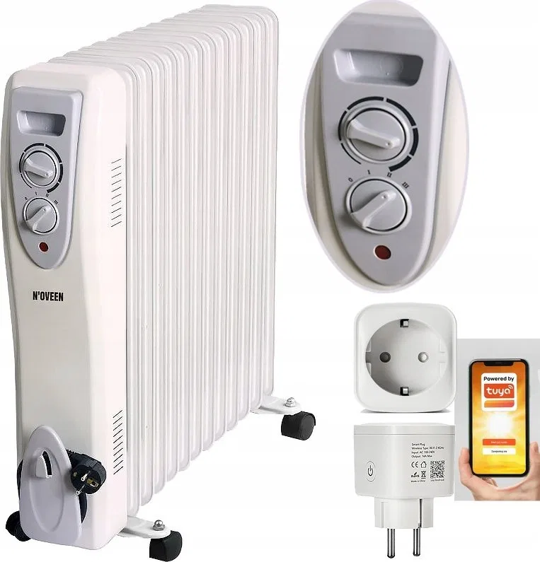 Grzejnik Noveen Grzejnik Olejowy Noveen OH1399 TUYA SMART 3000W