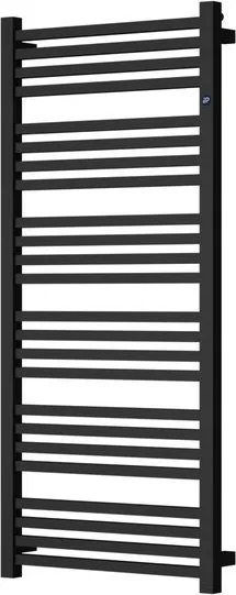 Grzejnik łazienkowy Instal-Projekt Grzejnik drabinkowy STICK 500X1110 530W, podłączenie dolne, rozstaw 470mm, kolor: czarny mat