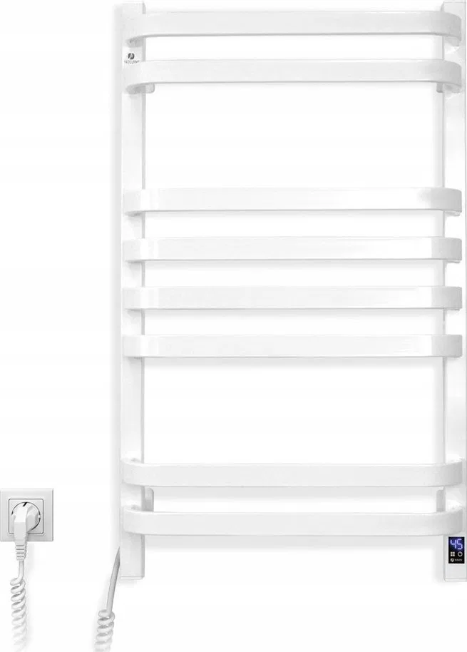 Grzejnik łazienkowy Navin Electric towel dryer Navin Stugna 480*800 Sensor left white 12-149153-4880