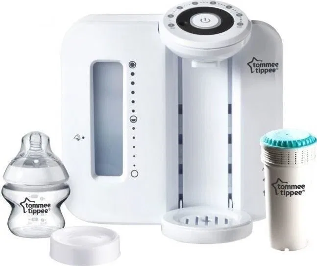 Tommee Tippee TOMMEE TIPPEE Perfect Prep - podgrzewacz do butelek - nowa funkcja hot shot - biala