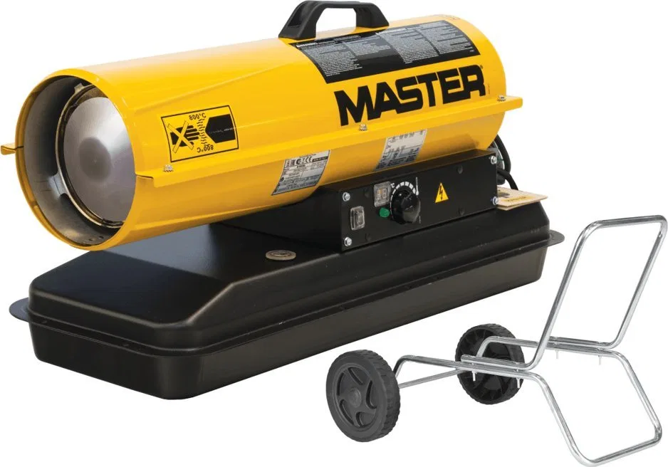 Master Nagrzewnica olejowa Master B 35 CEL + zestaw kół